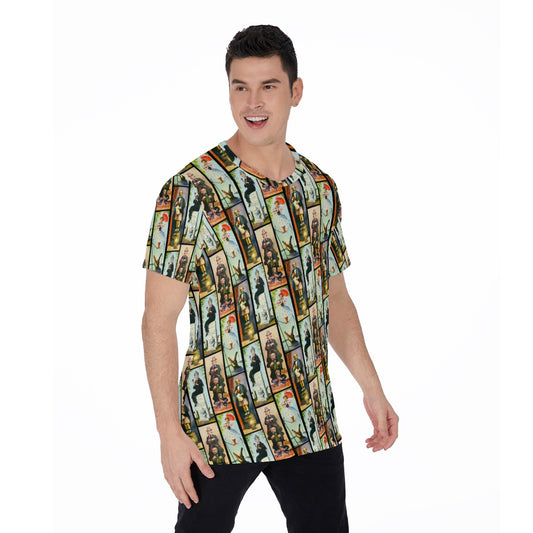 Stretch Room Portraits - Men's Short Sleeve T-Shirt