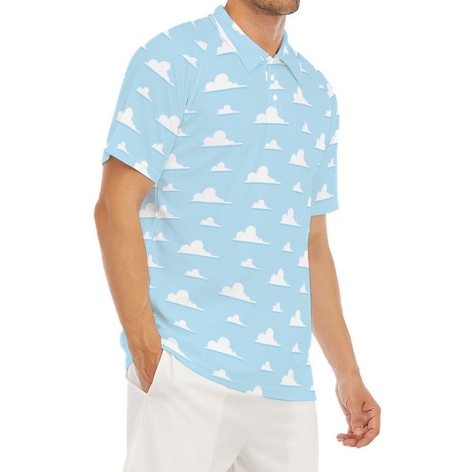 Andy’s Room Clouds - Men's Polo Shirt