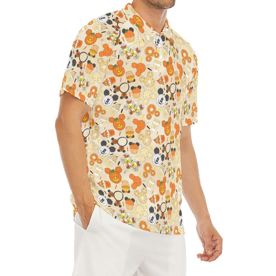 Halloween Snack Treats - Men's Polo Shirt