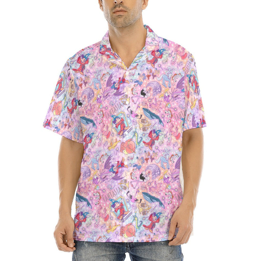 Magical Fantasia Symphony - Men's Hawaiian Button Up Shirt
