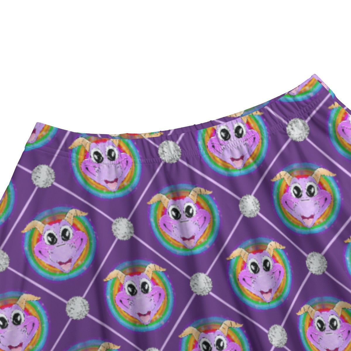 Geometric Figment - Women's Pocket Midi Skirt