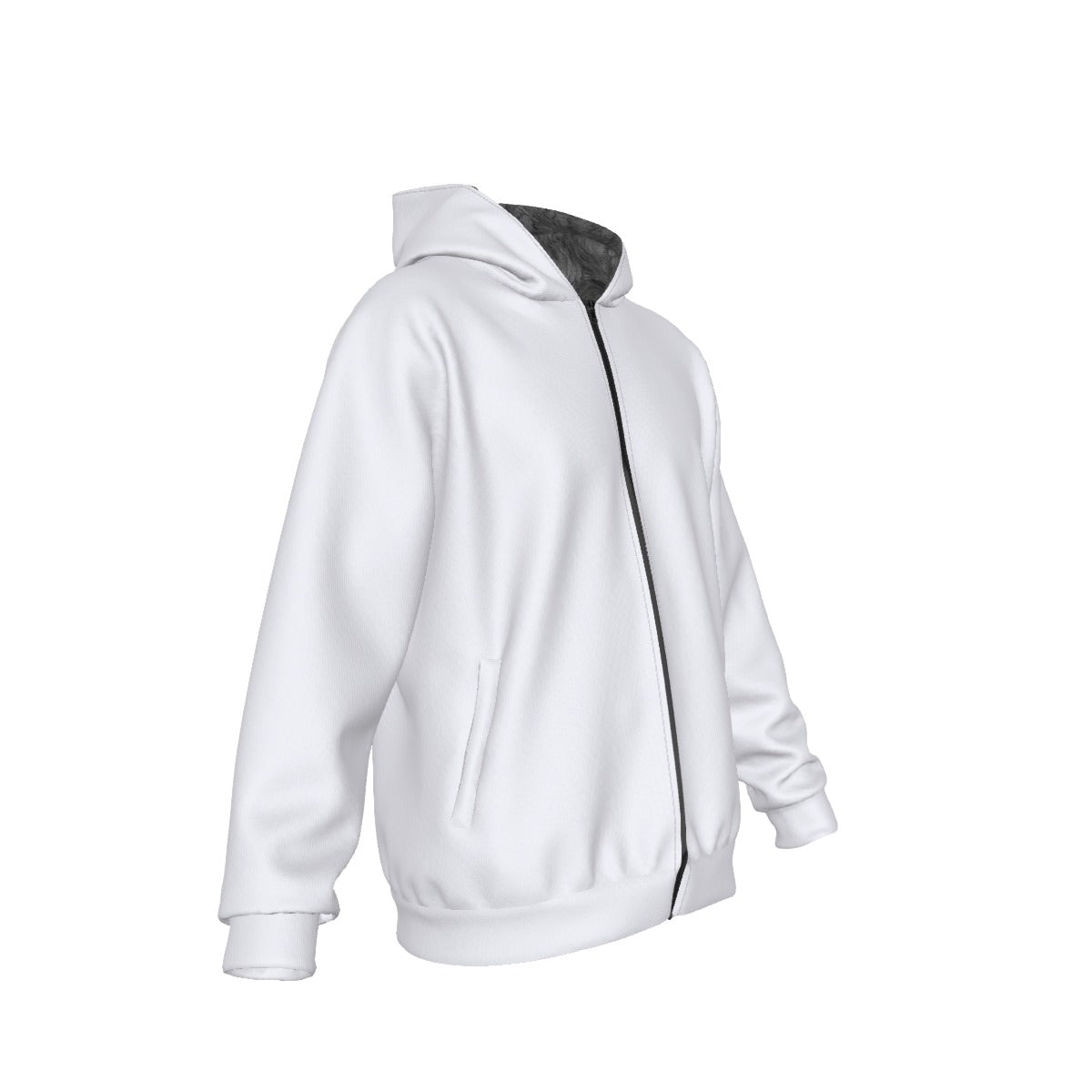 Pick Any Print from our Shop - Unisex Sherpa Fleece Zip-Up Hoodie