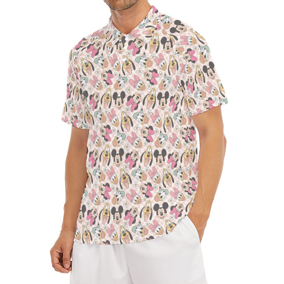 Pastel Picnic Party - Men's Polo Shirt