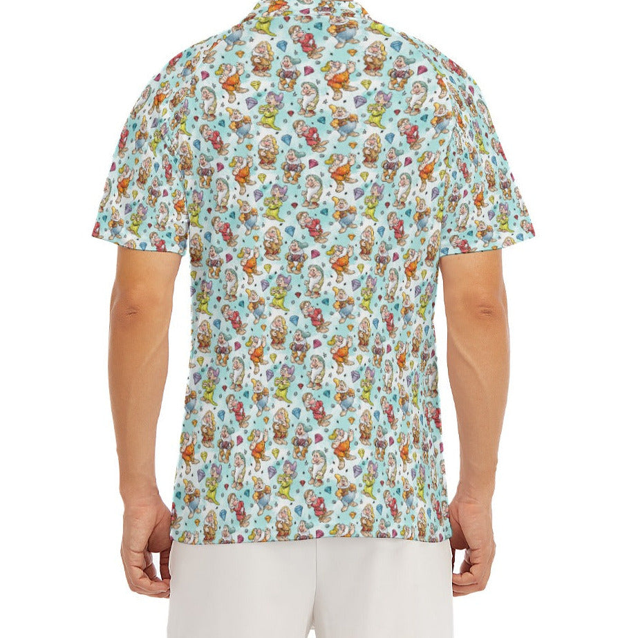 Seven Helpers Sketch - Men's Polo Shirt