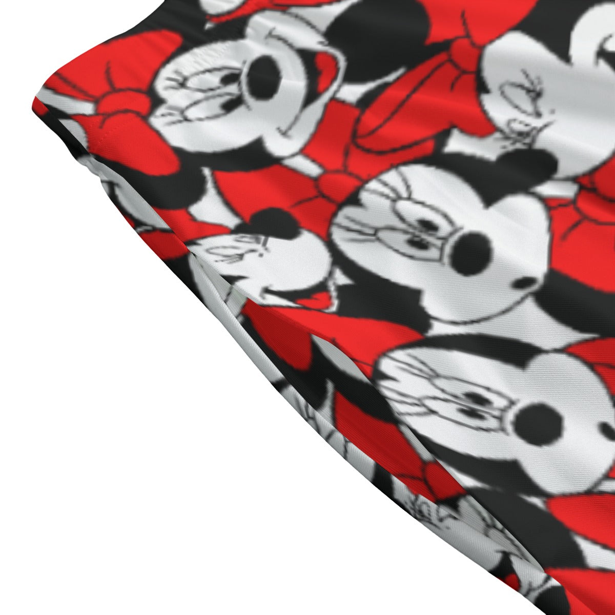 Many Faces of Polka Dot Mouse - Women's Pocket Midi Skirt