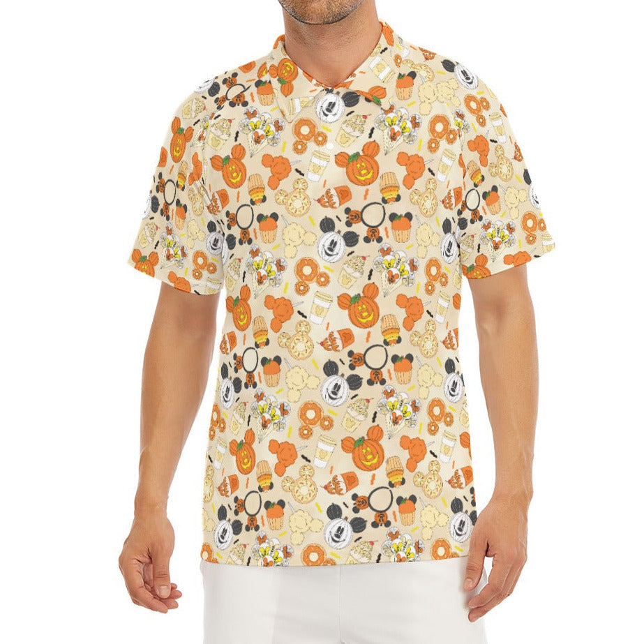 Halloween Snack Treats - Men's Polo Shirt
