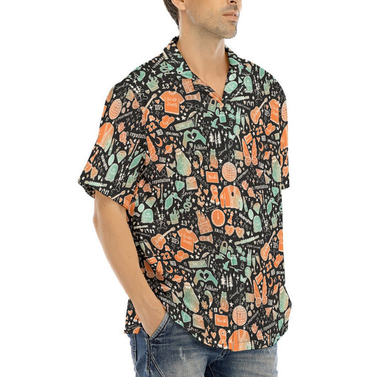 Showgirl Era Icons - Men's Hawaiian Button Up Shirt