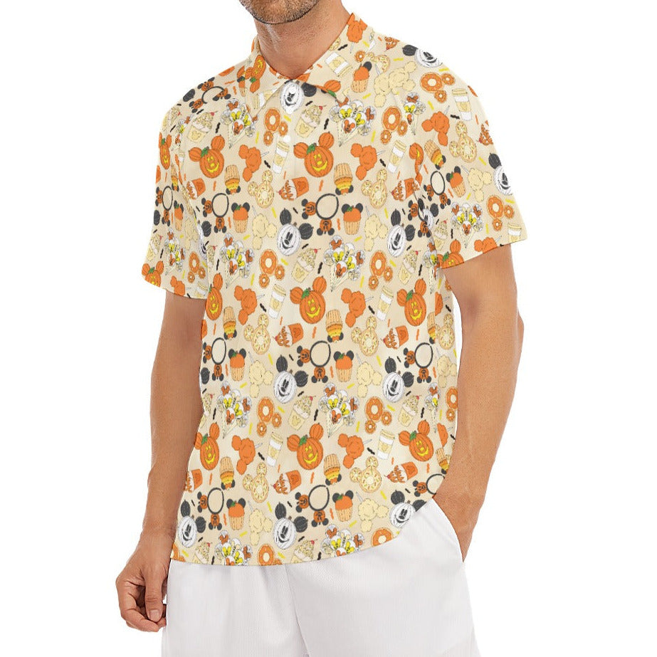 Halloween Snack Treats - Men's Polo Shirt
