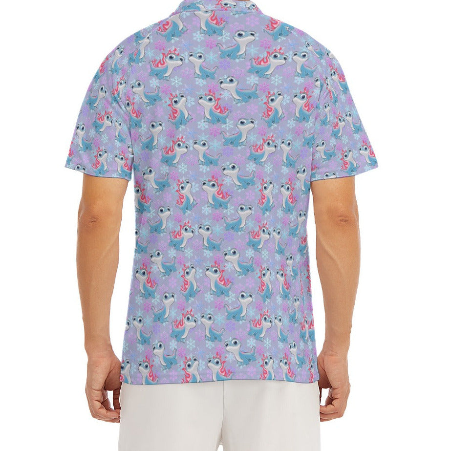 Bruni the Fire Spirit - Men's Polo Shirt