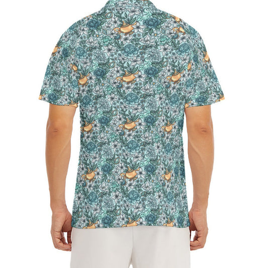 Fairytale Florals - Arabian Princess - Men's Polo Shirt