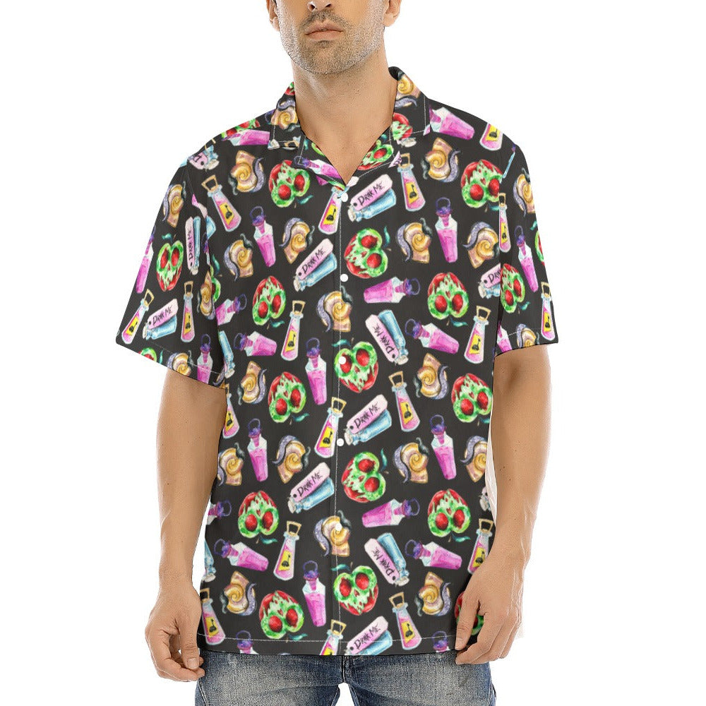 Pick Your Poison - Men's Hawaiian Button Up Shirt