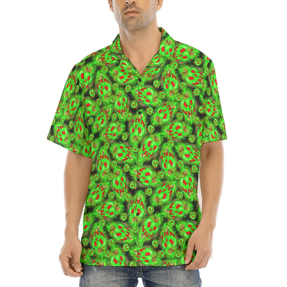 Just One Bite - Men's Hawaiian Button Up Shirt