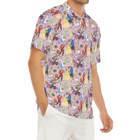 Enchanted Tale Sketch - Men's Polo Shirt