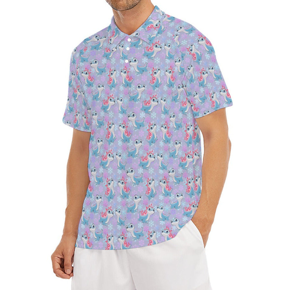 Bruni the Fire Spirit - Men's Polo Shirt