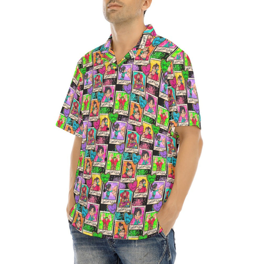 You're My Hero - Men's Hawaiian Button Up Shirt
