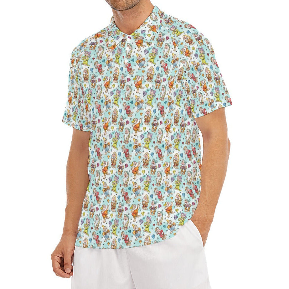 Seven Helpers Sketch - Men's Polo Shirt