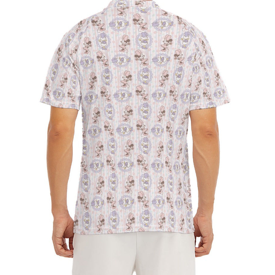 Sweet Springtime Style Duo - Men's Polo Shirt