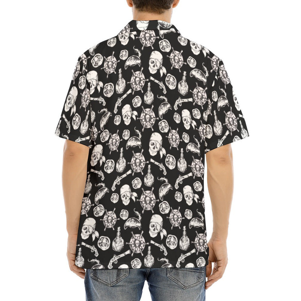 A Pirate Life - Men's Hawaiian Button Up Shirt