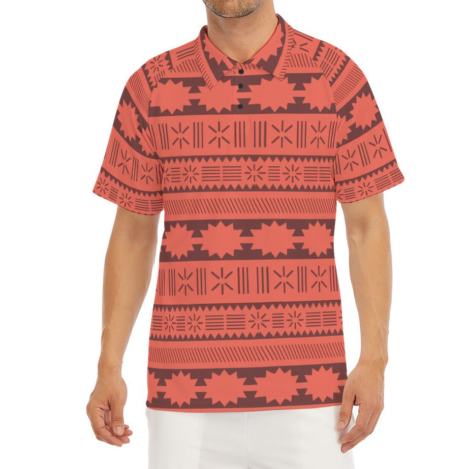 Island Tribal Patterns - Men's Polo Shirt