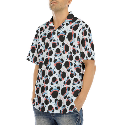 Pirate Life Adventure - Men's Hawaiian Button Up Shirt
