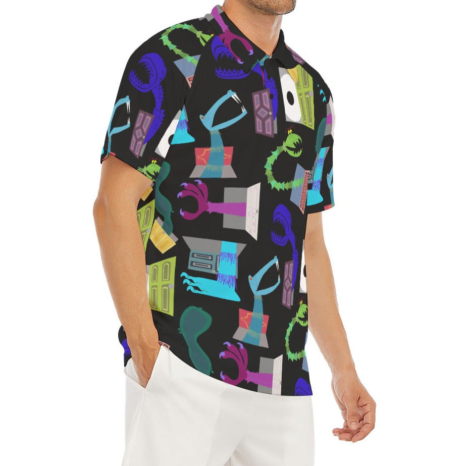 Monsters in Closets - Men's Polo Shirt