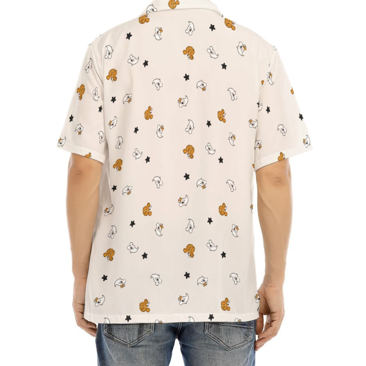 Tiny Boo Crew - Men's Hawaiian Button Up Shirt