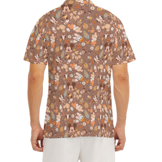 Pumpkin Spice Friends Fall - Men's Polo Shirt