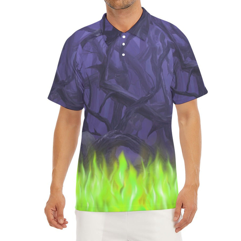Enchanted Thorn Forest - Men's Polo Shirt