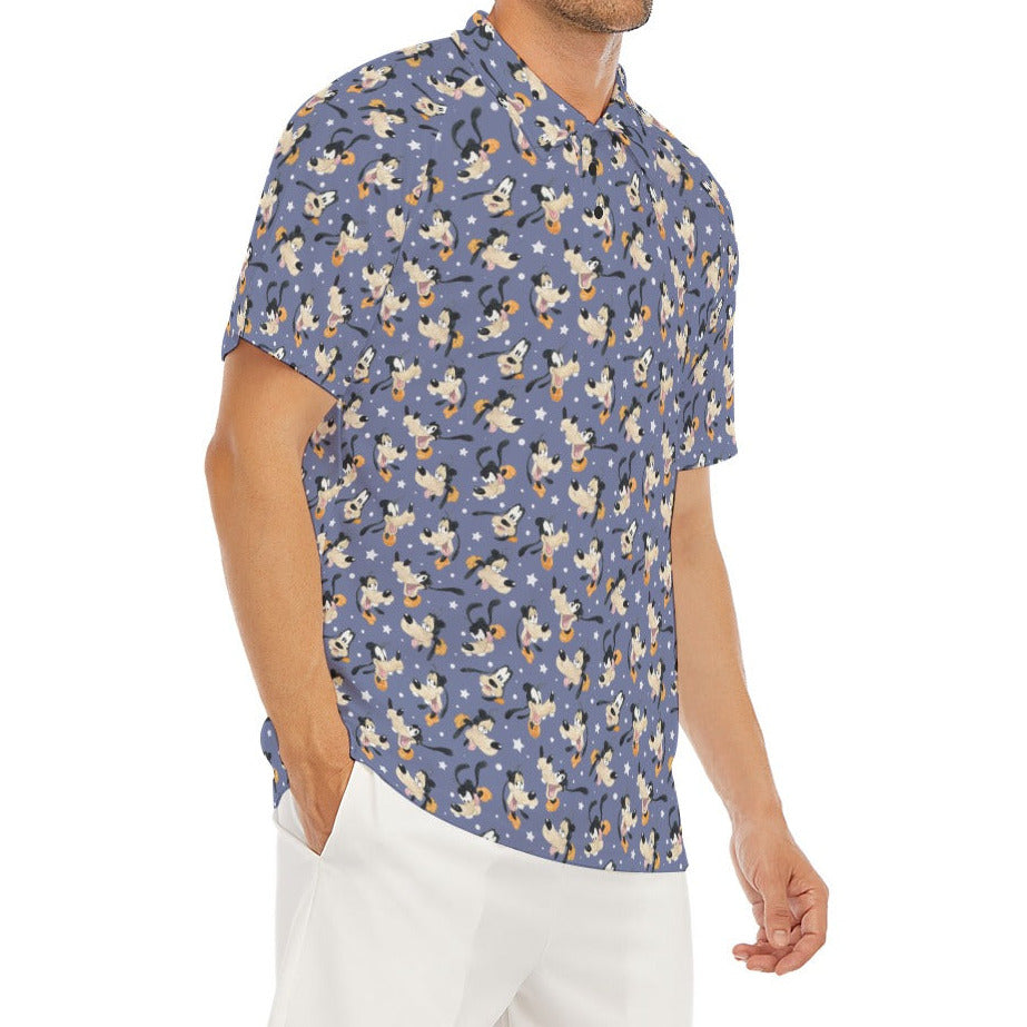 Funny Silly Dog - Men's Polo Shirt