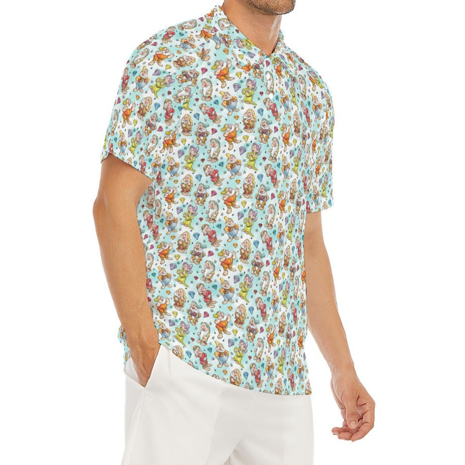 Seven Helpers Sketch - Men's Polo Shirt