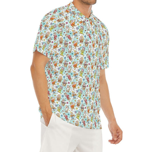 Seven Helpers Sketch - Men's Polo Shirt