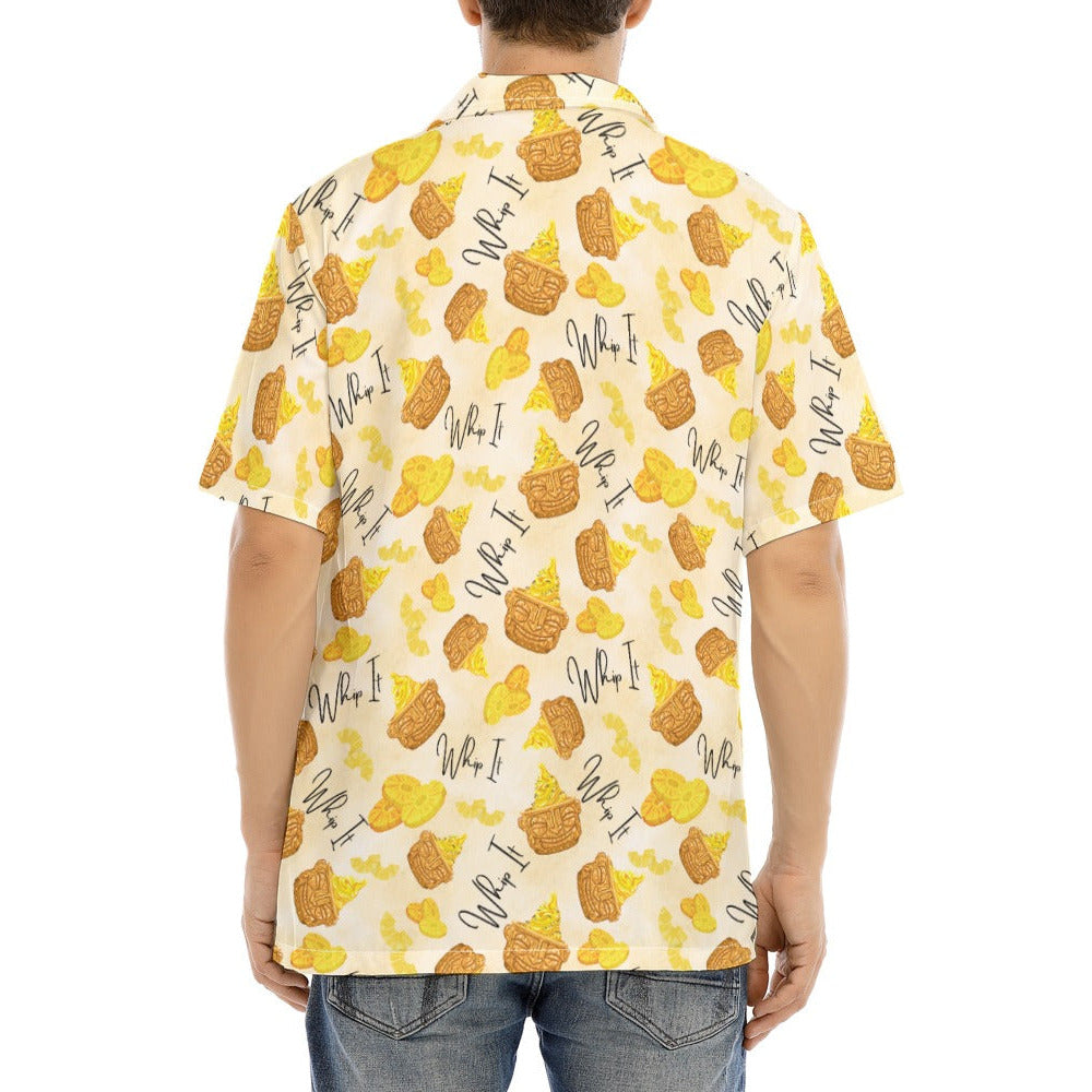Pineapple Whip It! - Men's Hawaiian Button Up Shirt