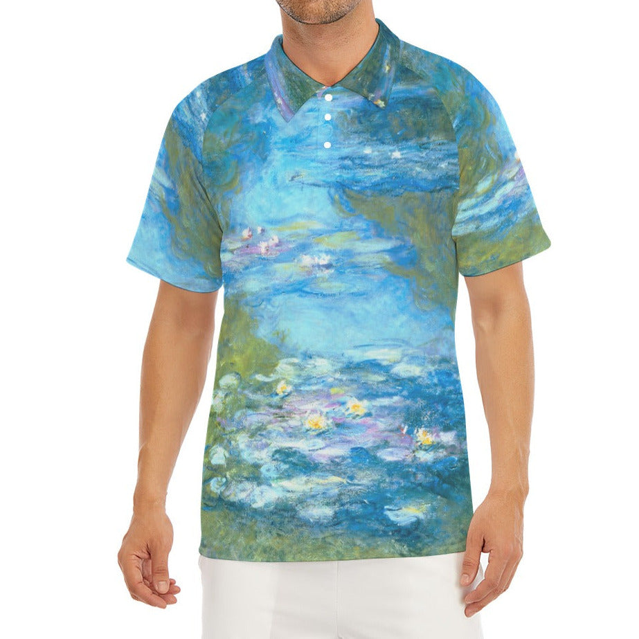 Monet Water Lillies - Men's Polo Shirt