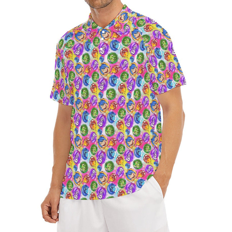 Inside Out Emotions - Men's Polo Shirt