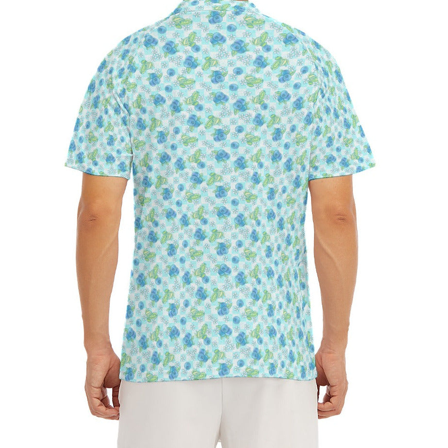Summer Fruits - Blueberry - Men's Polo Shirt