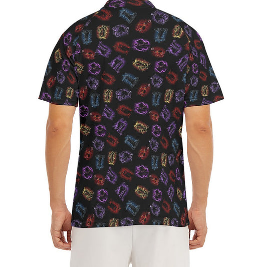 Villain Silhouettes Sparkle - Men's Polo Shirt