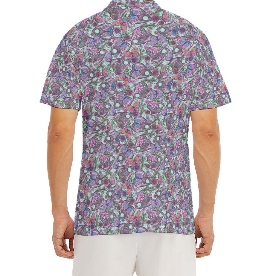 Butterfly Planchettes - Men's Polo Shirt