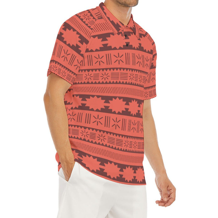 Island Tribal Patterns - Men's Polo Shirt