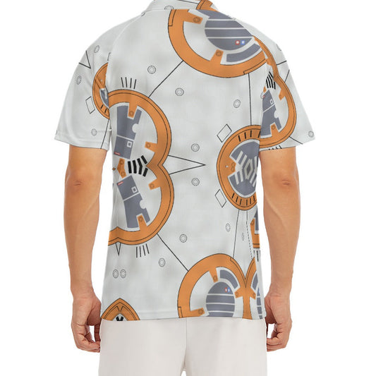 Little Round Droid - Men's Polo Shirt