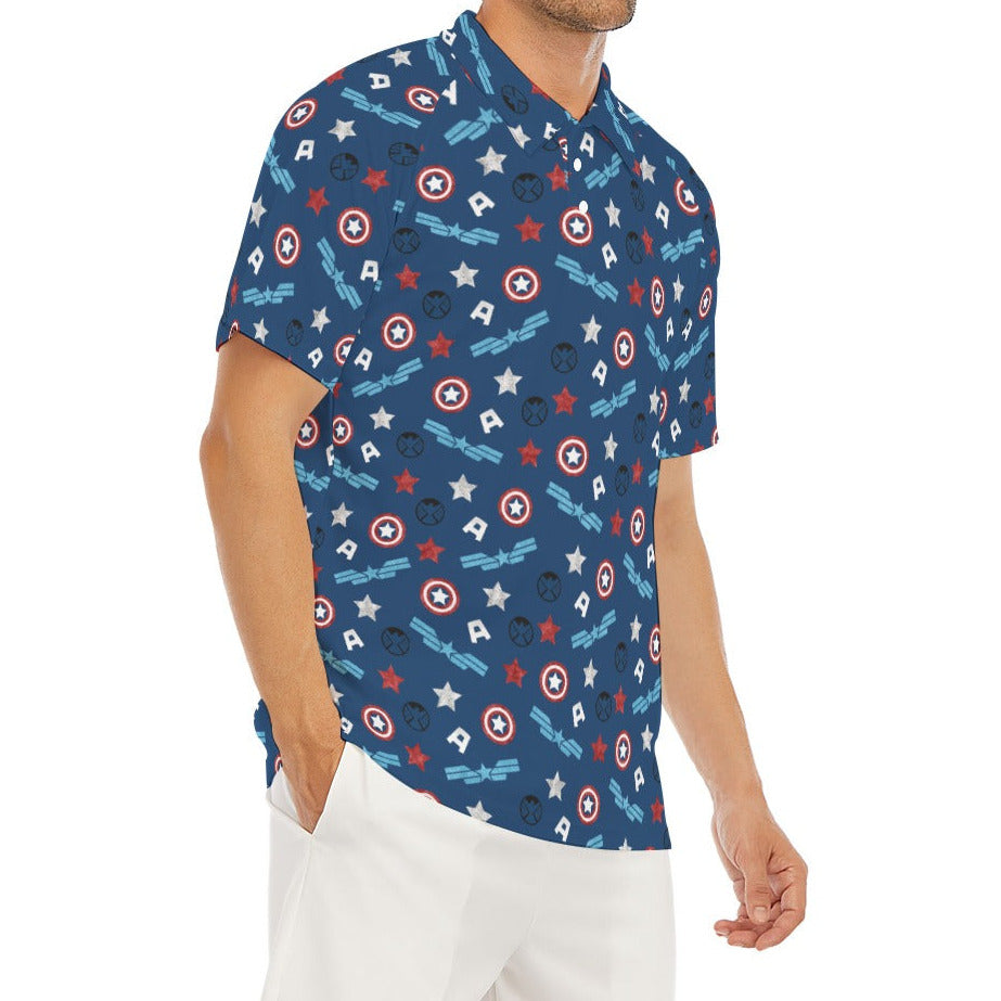 American Superhero - Men's Polo Shirt