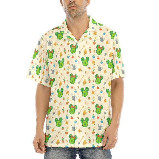 Spring Flower & Garden Festival - Men's Hawaiian Button Up Shirt