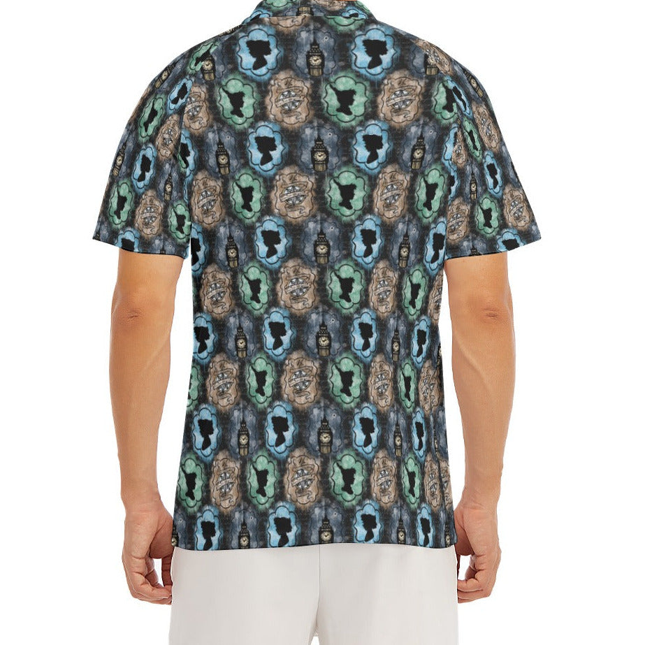Starry Flight Silhouettes - Men's Polo Shirt