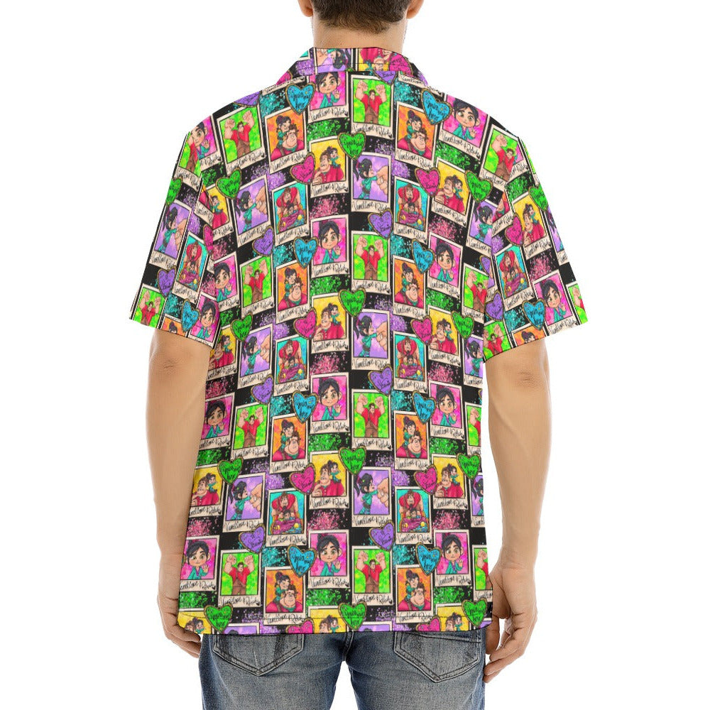 You're My Hero - Men's Hawaiian Button Up Shirt