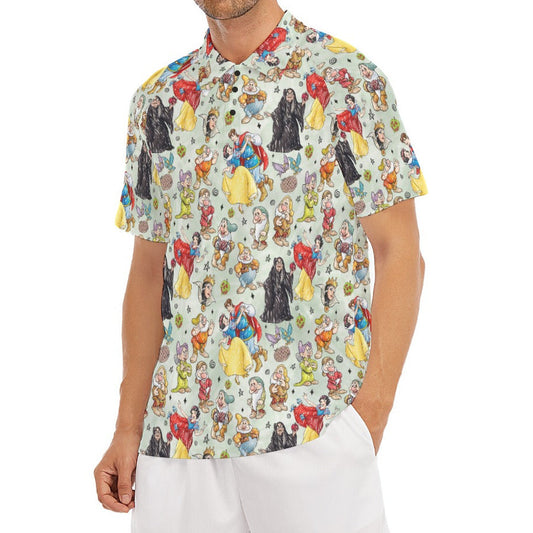 Fairest Crew Sketch - Men's Polo Shirt