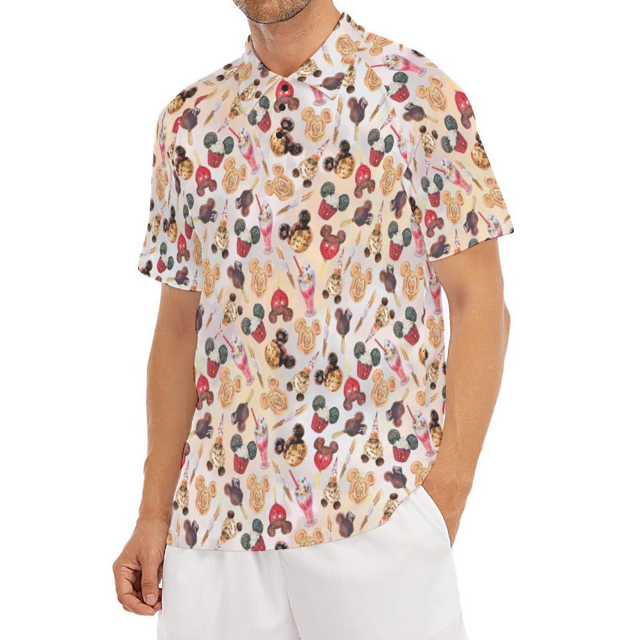 Mouse Snack Treats - Men's Polo Shirt