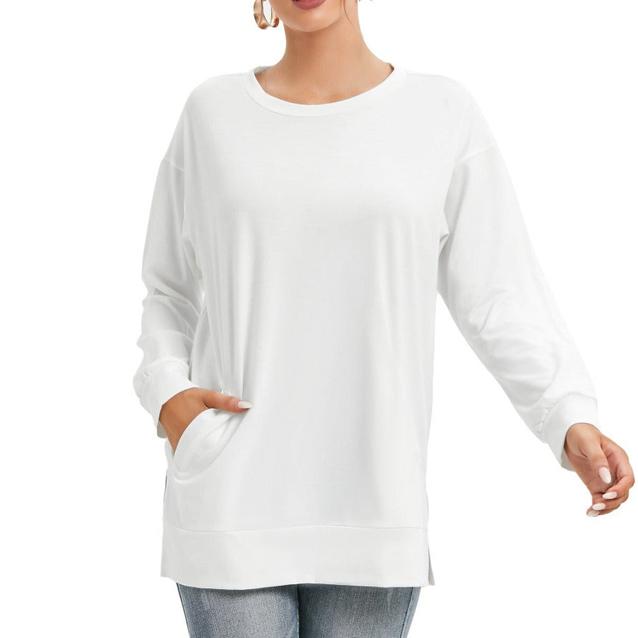 Pick Any Print from our Shop - Women's Long Pocket Sweatshirt