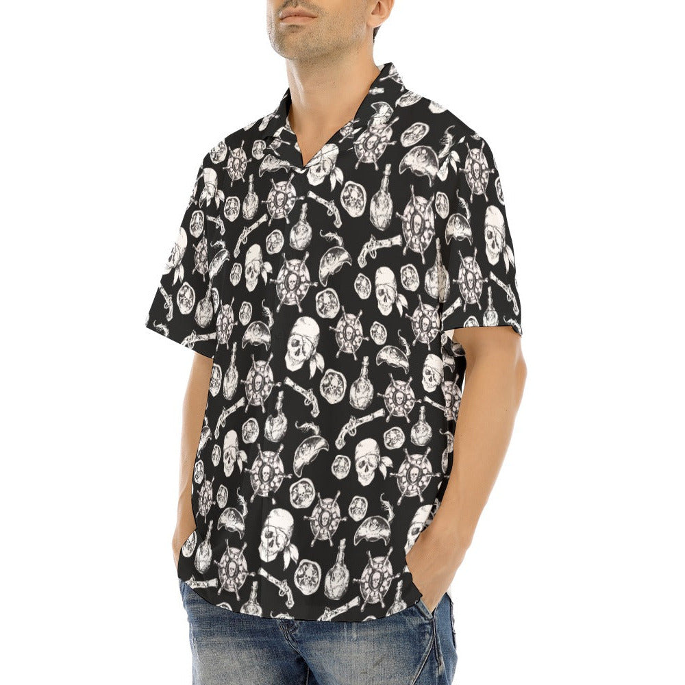 A Pirate Life - Men's Hawaiian Button Up Shirt