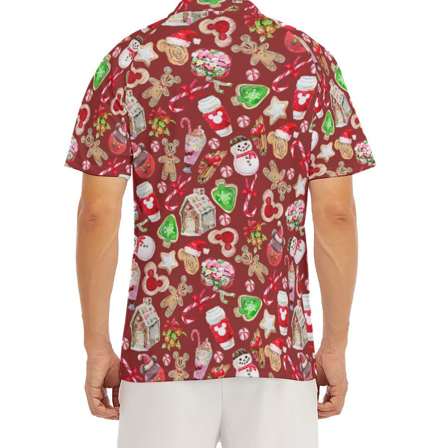 Christmas Snack Goals - Men's Polo Shirt