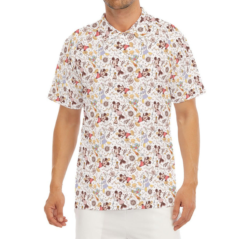 New Year Celebration Crew - Men's Polo Shirt
