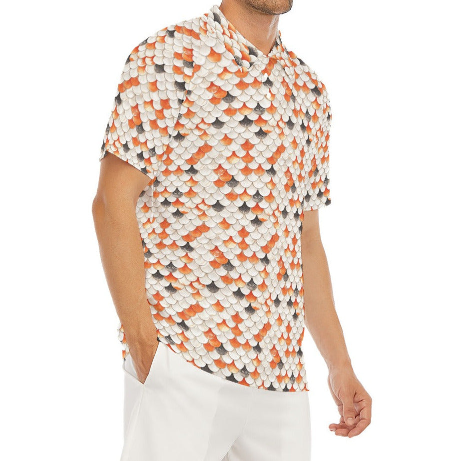 Animal Print - Koi Fish - Men's Polo Shirt